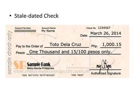 post dated checks philippines|Postdated Checks in the Philippines .